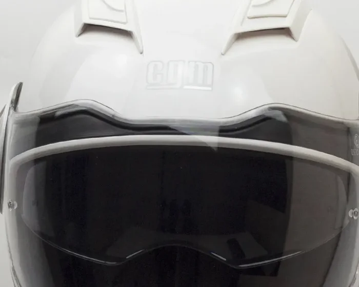 Casco Jet per Scooter Visiera Lunga CGM Illinois 129A Bianco Varie Misure - immagine 3