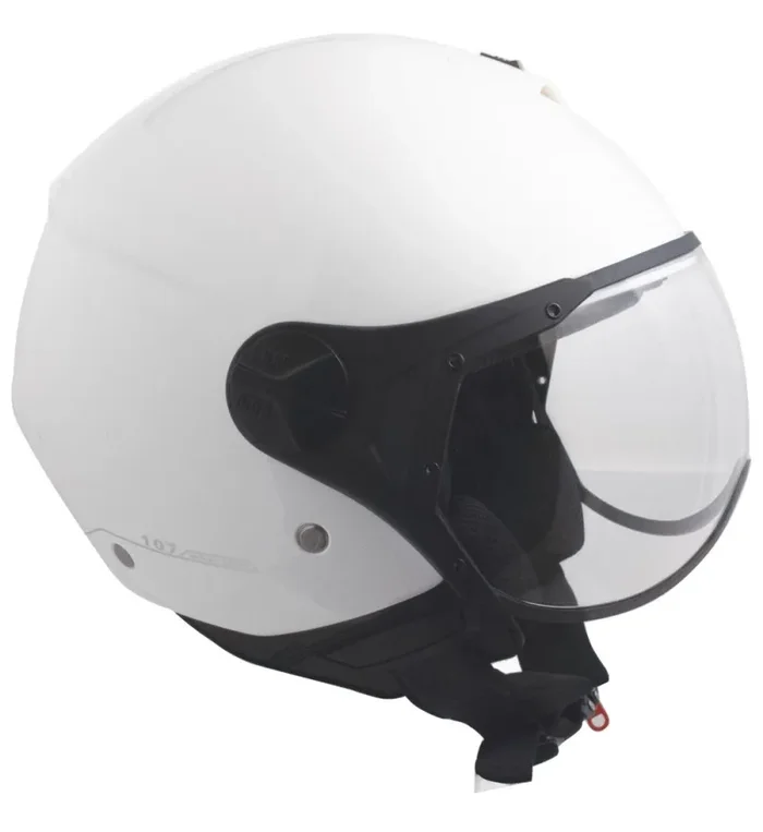 Casco Jet per Scooter Visiera Sagomata CGM Florence 107A Bianco