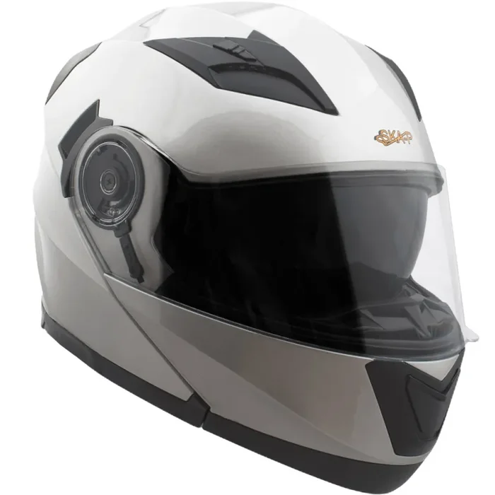 Casco Modulare per Moto Scooter SKA-P 5 XH Road Silver Metal Online ora