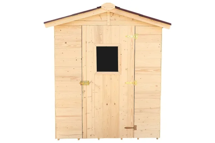 Casetta Box da Giardino 1,6×1,6 m con Pavimento in Legno Picea Massello 16mm Eden - immagine 2