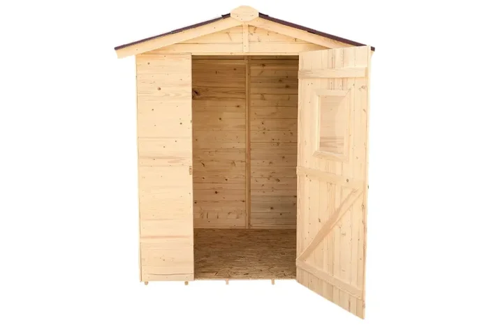 Casetta Box da Giardino 1,6×1,6 m con Pavimento in Legno Picea Massello 16mm Eden - immagine 3