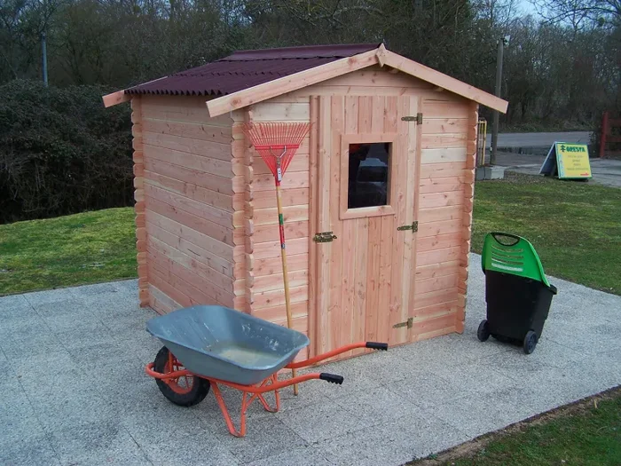 Casetta Box da Giardino 2×2 m Senza Pavimento in Legno Douglas 20mm Dalia - immagine 2