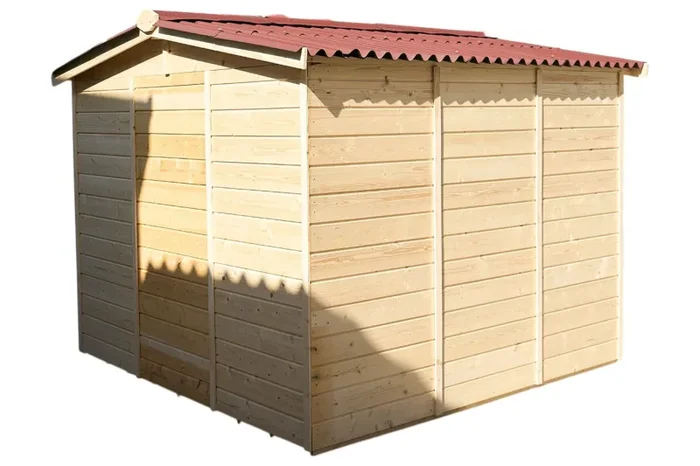 Casetta Box da Giardino 2,4×2,4 m con Pavimento in Legno Picea Massello 16mm Eden - immagine 3