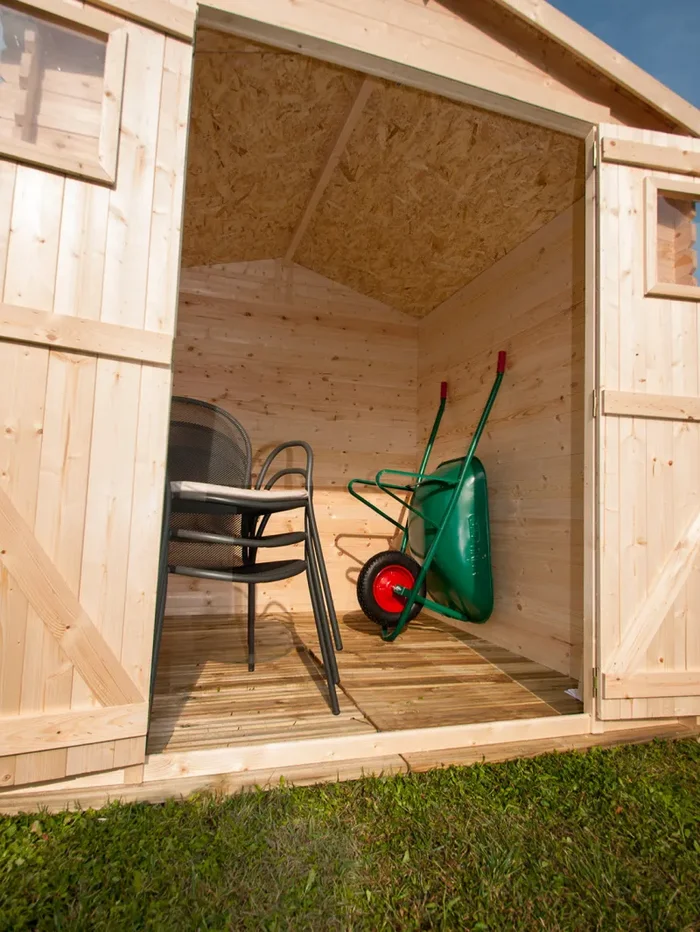 Casetta Box da Giardino per Attrezzi 200×250 cm in Legno Greta - immagine 2