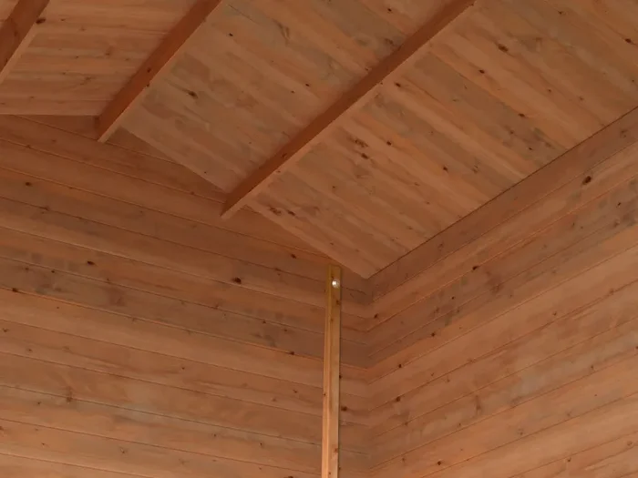 Casetta Box da Giardino per Attrezzi 206×176 cm in Legno Clara In saldo - immagine 3