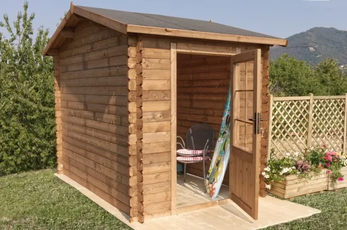 Casetta Box da Giardino Porta Utensili 200×300 cm in Legno Ilaria