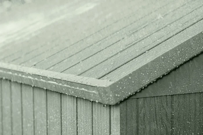 Casetta da Giardino Porta Attrezzi 190x122x221 cmin Evotech+ Keter Darwin 6×4 Verde - immagine 3