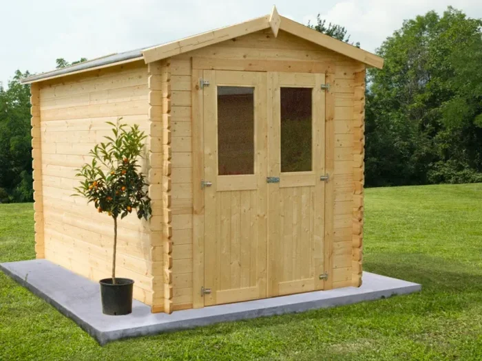 Casetta da Giardino Porta Doppia 200×300 cm in Legno Agnese