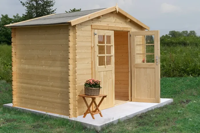 Casetta da Giardino Porta Doppia 300×300 cm in Legno Astrid - immagine 2