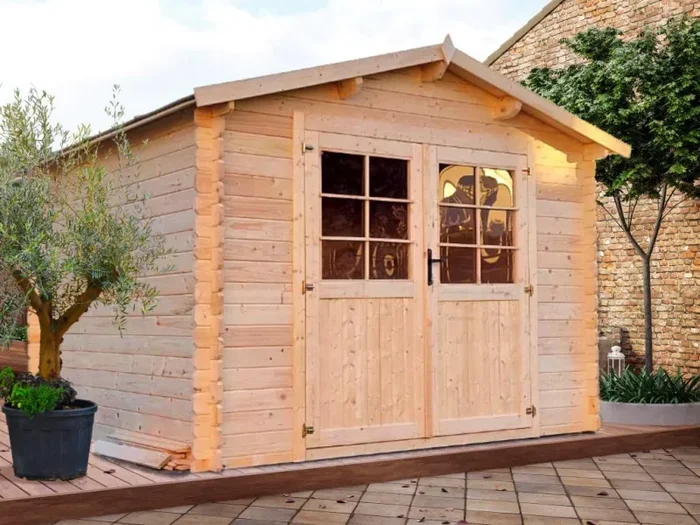 Casetta da Giardino Porta Doppia 300×400 cm in Legno Diana - immagine 3