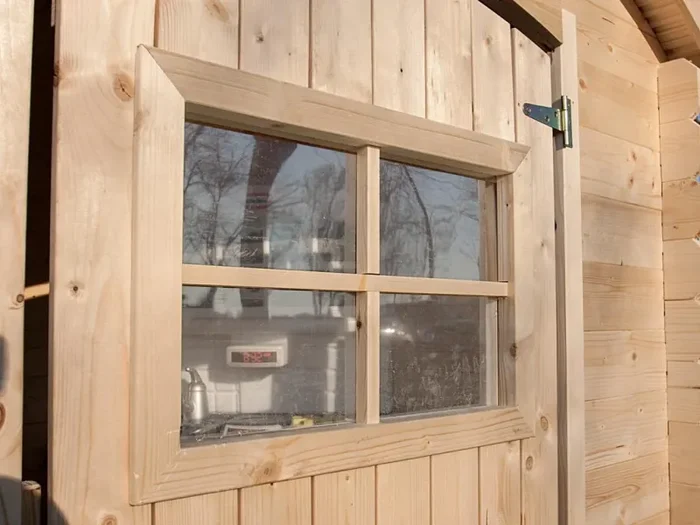 Casetta per Bambini da Esterno 105×130 cm in Legno Emily - immagine 3