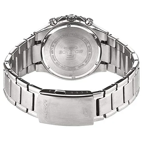 Casio EDIFICE Orologio, Robusta Cassa, 10 BAR, Uomo con Cinturino in Nero Vendita online - immagine 2