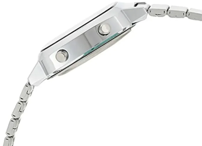 Casio Vintage LA670W – Orologio da Polso Digitale, Argento - immagine 3