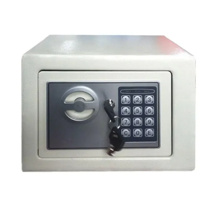 Cassaforte a Mobile Digitale 17x23x17 cm per Hotel Casa Jepsen Bianca Vendita calda online - immagine 2