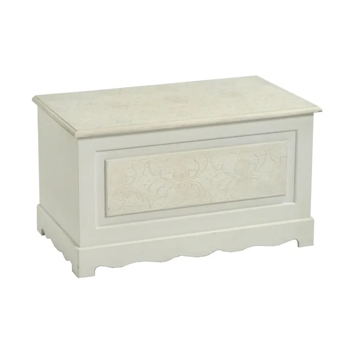 Cassapanca in MDF 70x40H40cm Lipsia