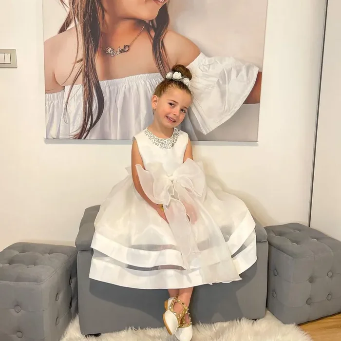 Cassapanca Portaoggetti Multiuso con 2 Sgabelli Pouf in Velluto Grigio Perla Online ora - immagine 2