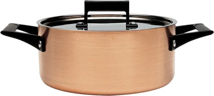 Casseruola 2 Manici in Rame Ø20 cm Antiaderente Alexander Status