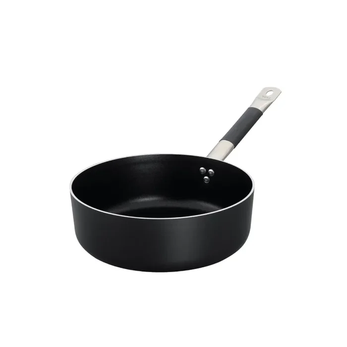 Casseruola antiaderente AlBlack bassa in alluminio 3mm – 1 manico