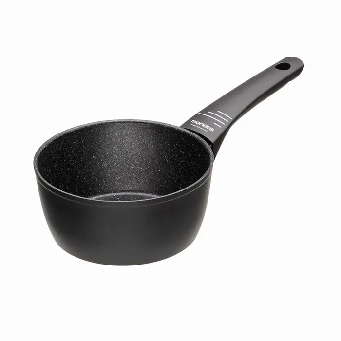 Casseruola Ø16 cm Antiaderente Induzione in Alluminio Effetto Pietra Moneta Yes (Zeus 2.0)