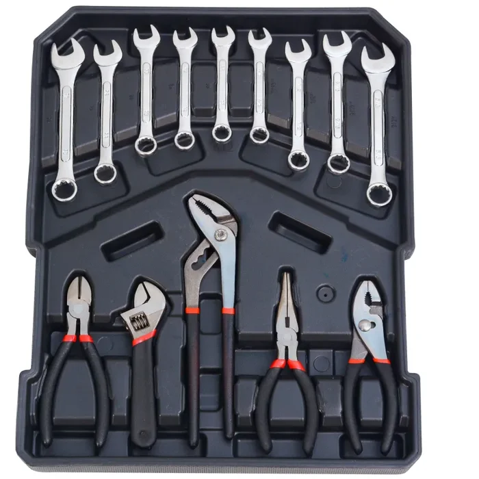 Cassetta Attrezzi da Officina con Trolley 826 Pezzi 4 Scomparti Easy Tools Saldi - immagine 2