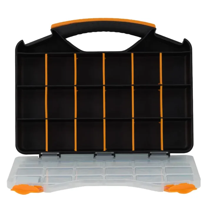 Cassetta Porta Minuteria 32,6×25,7×4,8 cm in Plastica con Divisori - immagine 2