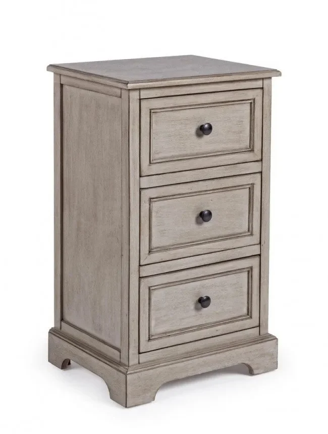 Cassettiera 3 Cassetti Margaret in Legno