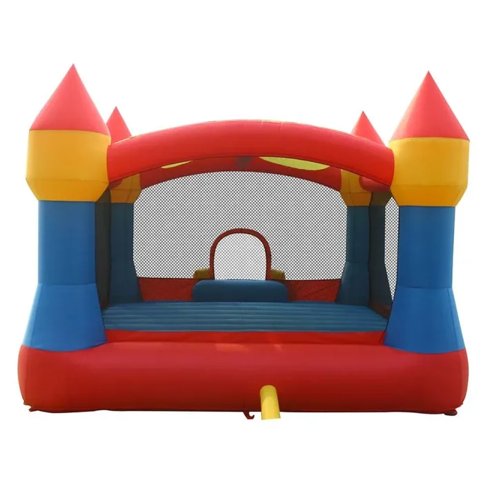 Castello Giostra Gonfiabile Castello XXL con Pompa Inclusa Happy Hop - immagine 2