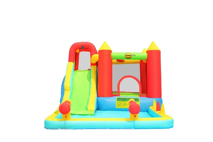 Castello Gonfiabile per Bambini Jump & Splash Double Blaster 400x300x220 cm Portata Massima 136 kg - immagine 2