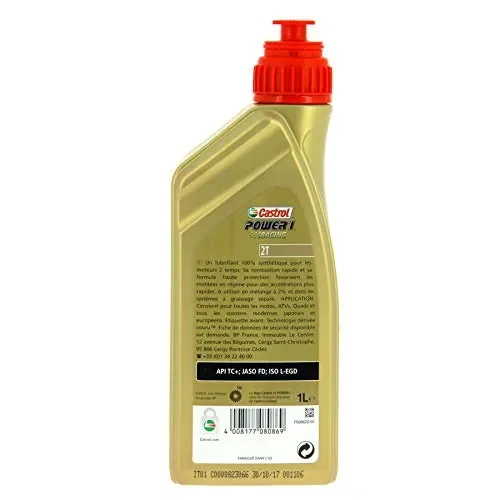 Castrol Power 1, olio per motore 2T, 1 L - immagine 2