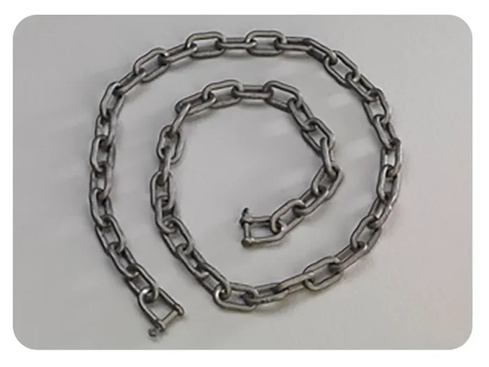 Catena per Colonnina Dissuasore 100 cm in Ferro Belfer CAT/004 Antracite - immagine 2