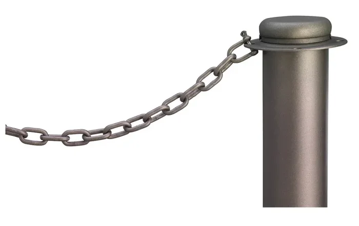 Catena per Colonnina Dissuasore 100 cm in Ferro Belfer CAT/004 Antracite - immagine 3