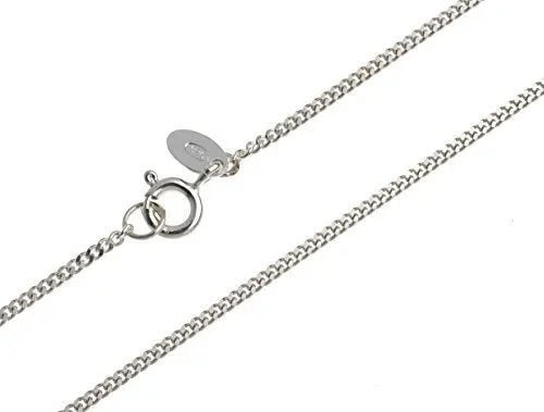 Catenina a maglia bizantina, 1,6 mm, in argento Sterling 925, lunghezza…