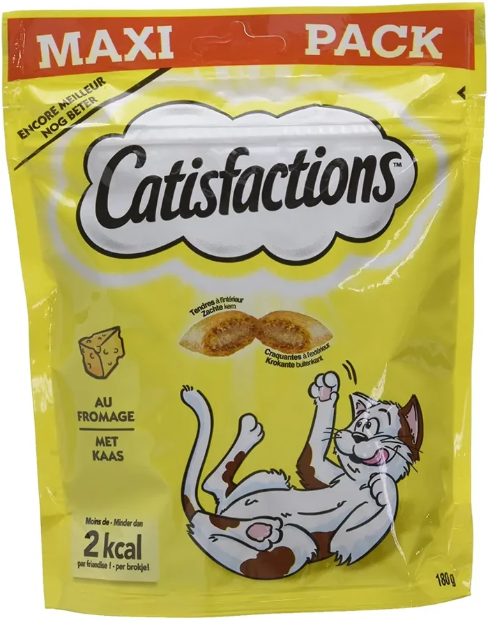 Catisfactions con Snack per Gatto Delizioso Salmone – Confezione da 6 Pezzi - immagine 3