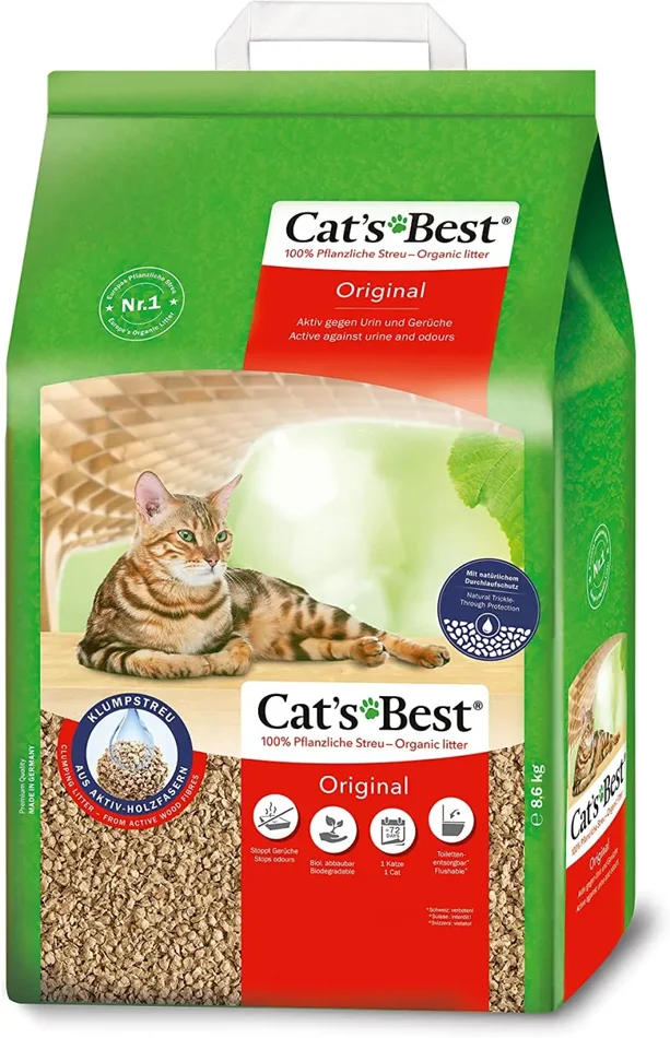Cats Best 29734 – Lettiera per Gatti, 20L / 8,6kg, 1 pezzo