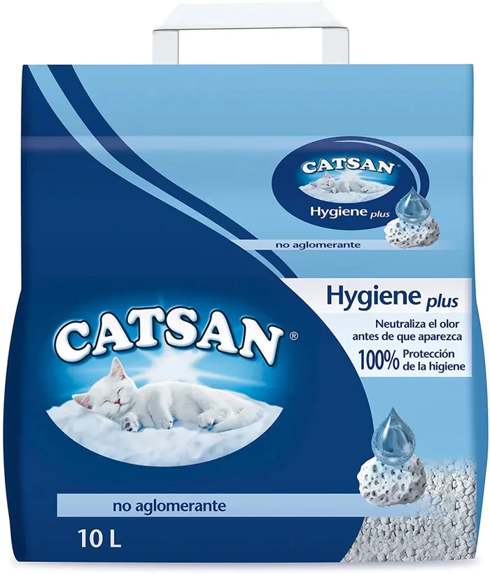 Catsan Hygiene Plus Lettiera per Gatti, 10L