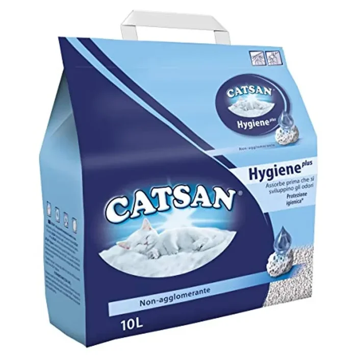 Catsan Hygiene Plus Lettiera per Gatti, 10L - immagine 3