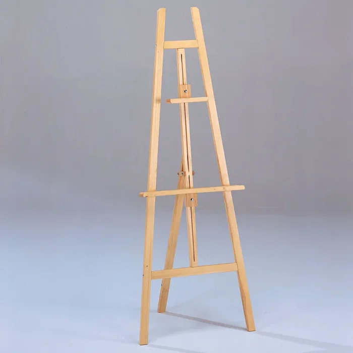 Cavalletto Treppiede da Pittura H145cm in Legno Abete Grezzo Fumer Dalì Vendita online