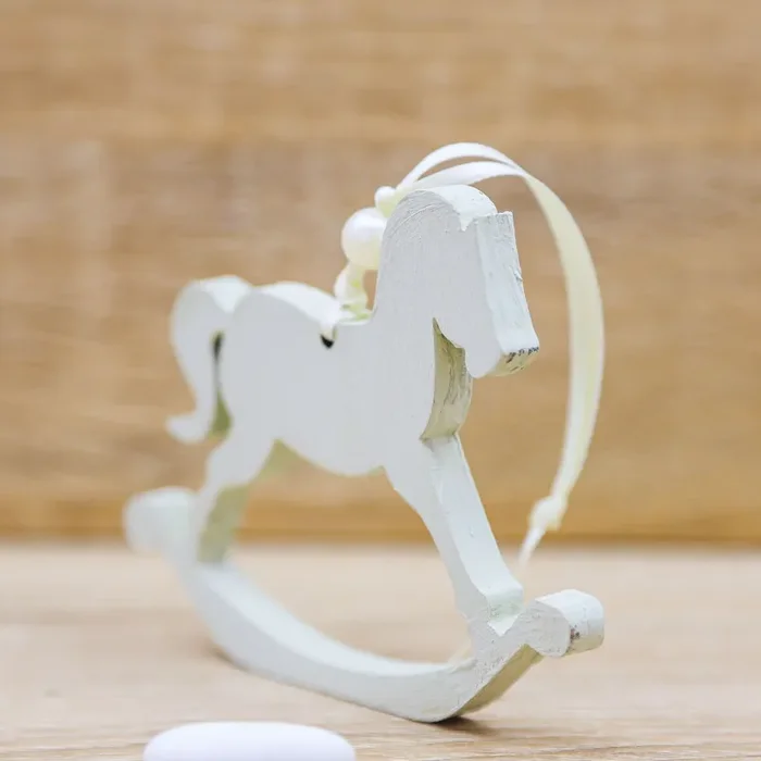 Cavallo a Dondolo Verde Chiaro Beccalli for Life - immagine 3