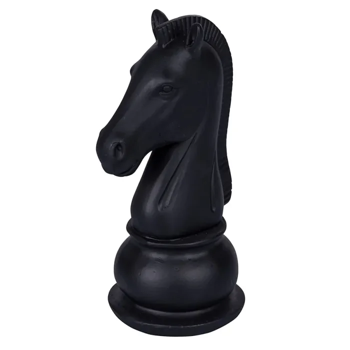Cavallo Scacchi Decorativo 10,5×8,5×19 cm in Poliresina VdE Tivoli 1996 Chess