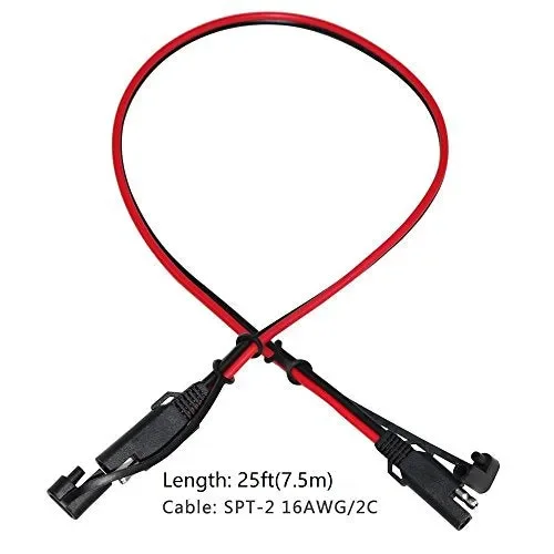 Cavo di prolunga SAE/SAE Kuncan, cavo collegamento CC Quick 7,5 m (25 ft) - immagine 2