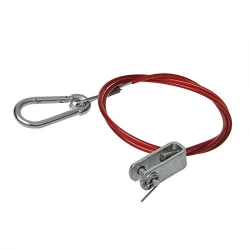 Cavo di sicurezza a strappo per freno rimorchio, rosso, 1000 mm, con…