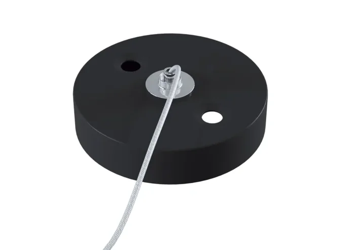 Cavo di Sospensione per Sistema Illuminazione a Binario Monofase Nero Vendita calda online - immagine 2