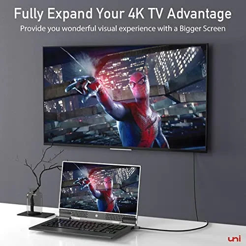 Cavo HDMI 4K@60Hz, uni cavo, cavo 2m, supporto 3D, funzione… - immagine 2