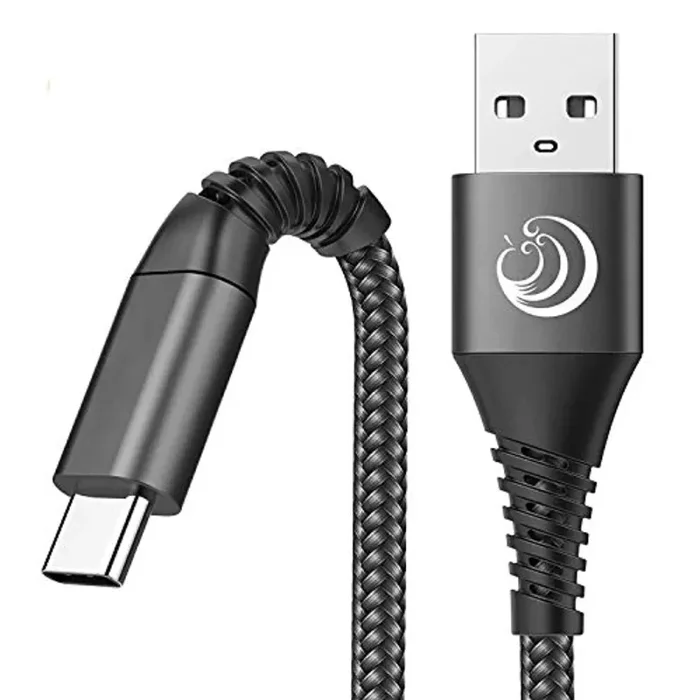 Cavo USB C,Cavo USB Tipo C [2Pezzi 2M] Caricatore Ricarica Rapida Intrecciato Carica Cavo Caricabatterie per Samsung S20 Plus S10 S9 S8 A40 A50 A70 A41 A51 A71 A90 A20e Note 20,Sony, Xiaomi,LG,OnePlus
