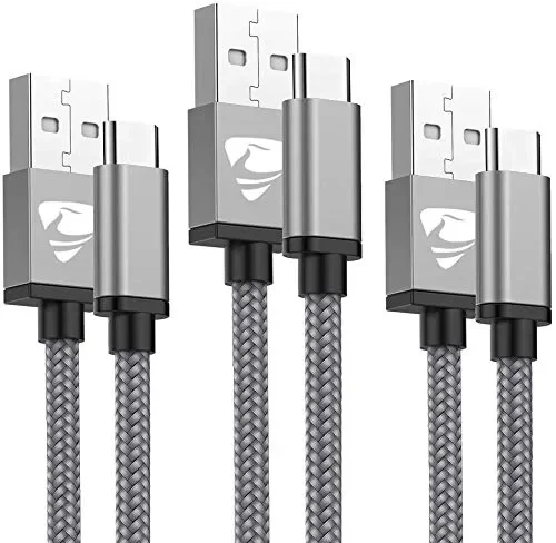 Cavo USB Tipo C (2+1.5+1)M C 3Pezzi Ricarica Rapida Cavo…