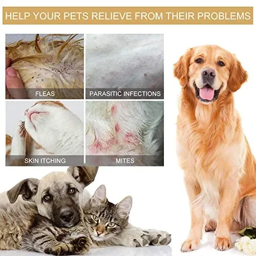 CBROSEY Spray Pulci,Antipulci Cani e Gatti,Flea Spray,Spray per la… Online - immagine 3