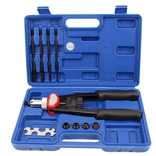 CCLIFE Pinza rivettatrice professionale con150 rivetti filettati M5 M6 M8… - immagine 3