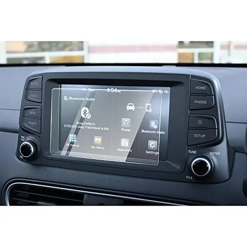 CDEFG per Hyundai Kona 2018 2019 Car Navigation Glass Pellicola 7 Inches