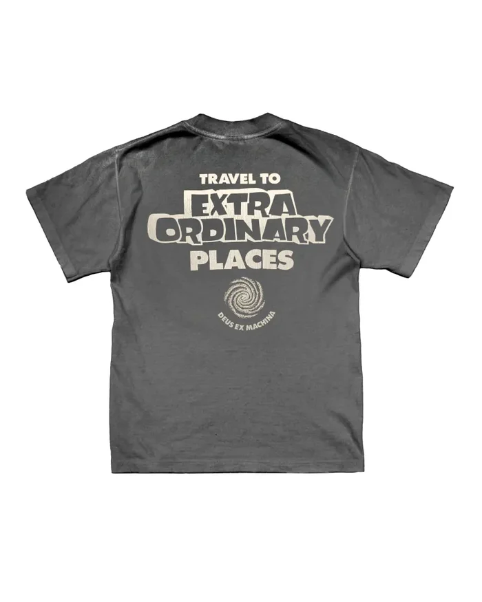 Celestial Rod Tee Anthracite – Deus Ex Machina