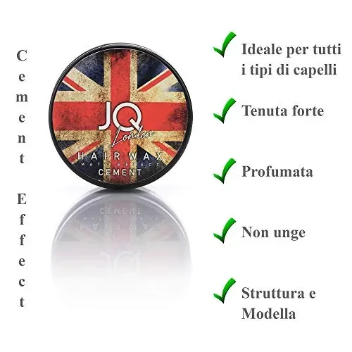 Cera Capelli Uomo JoyQube Tenuta Forte Professionale non grassa per… - immagine 2